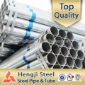 steel pipes Galvanized thread two ends